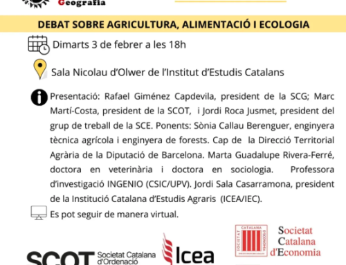 Debat sobre agricultura, alimentació i ecologia