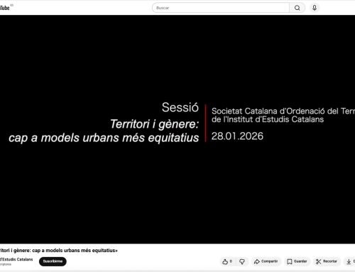 Enregistrament “Territori i gènere: cap a models urbans més equitatius”